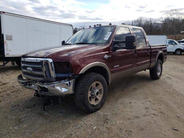 Salvage cars for sale from Copart Glassboro, NJ: 2005 Ford F350 SRW S