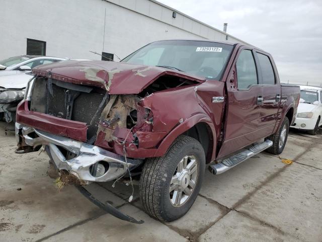 Salvage cars for sale from Copart Farr West, UT: 2006 Ford F150 Supercrew