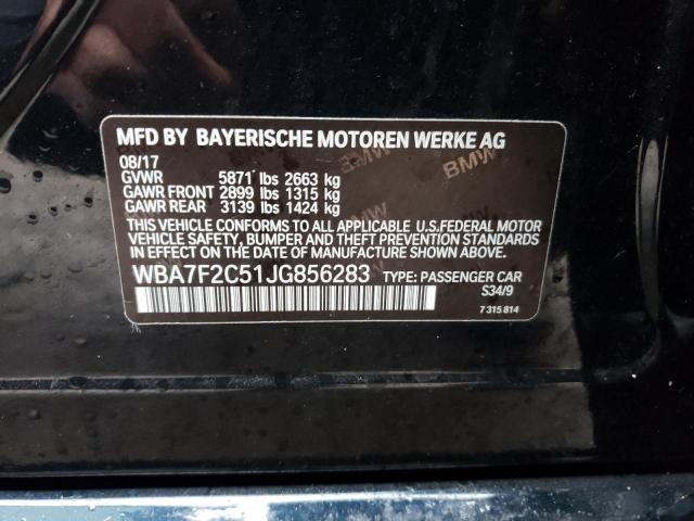 WBA7F2C51JG856283 BMW ALPINA B7
