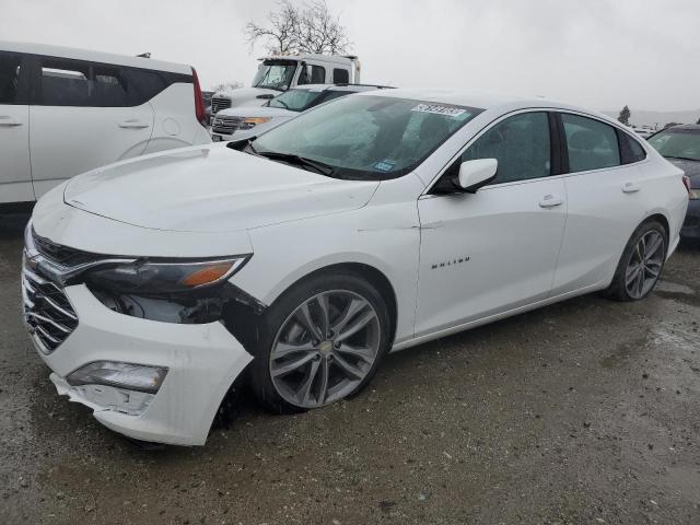 Salvage cars for sale from Copart San Martin, CA: 2022 Chevrolet Malibu LT