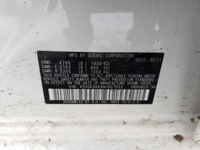 4S3GKAA64M1607035 Subaru Impreza