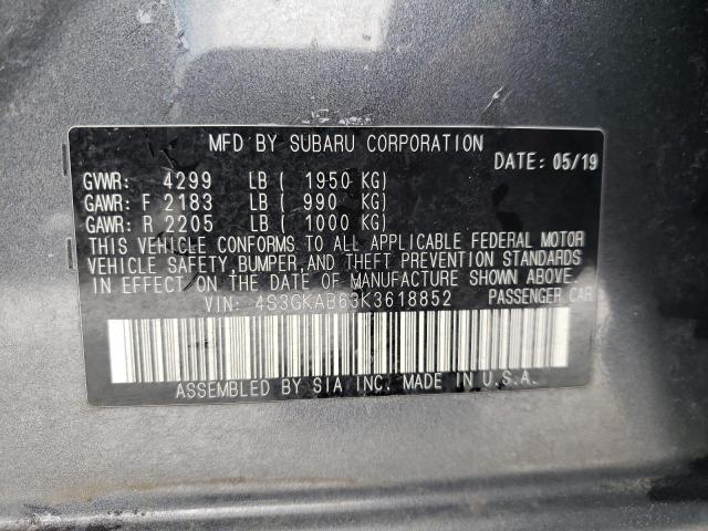 4S3GKAB63K3618852 Subaru Impreza