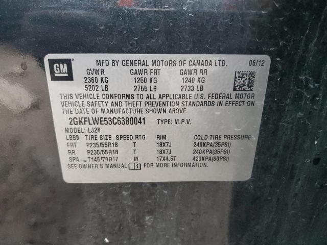 2GKFLWE53C6380041 GMC Terrain