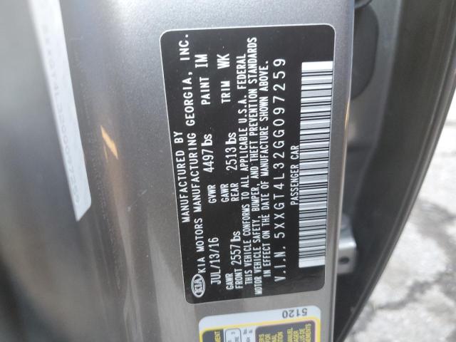 5XXGT4L32GG097259 KIA Optima Lx