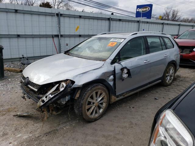 Salvage cars for sale from Copart Walton, KY: 2017 Volkswagen Golf Alltr
