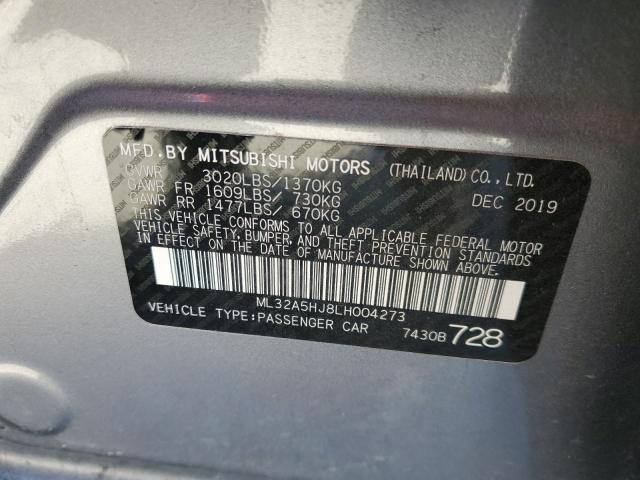 2020 MITSUBISHI MIRAGE LE ML32A5HJ8LH004273
