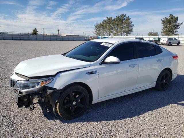 Salvage cars for sale at Anthony, TX auction: 2018 KIA Optima LX