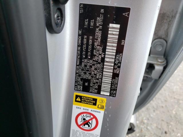 2015 LEXUS RX 2T2ZK1BA3FC177911