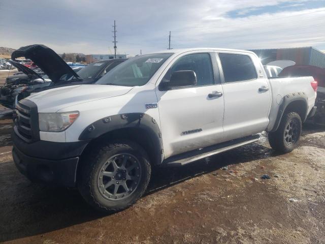 Salvage cars for sale from Copart Colorado Springs, CO: 2012 Toyota Tundra CRE