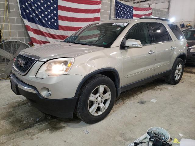 Salvage cars for sale from Copart Columbia, MO: 2009 GMC Acadia SLT