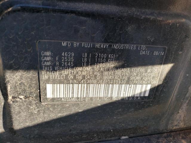 4S3BNEJ64F3019930 Subaru Legacy 3.6r Limited
