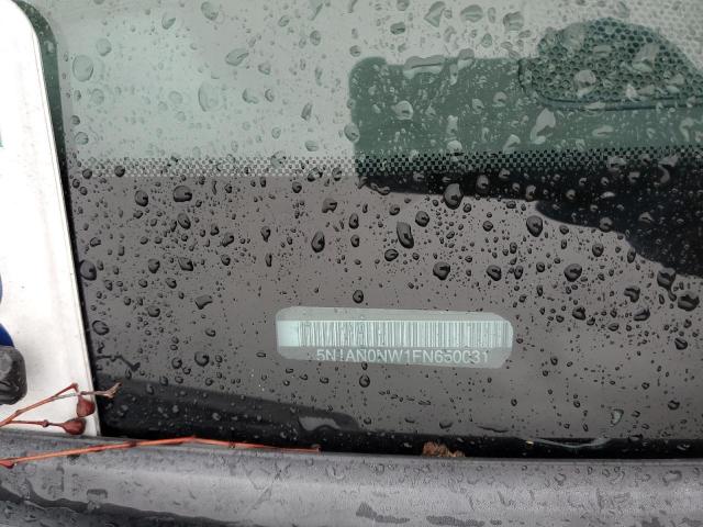 2015 NISSAN XTERRA X 5N1AN0NW1FN650031
