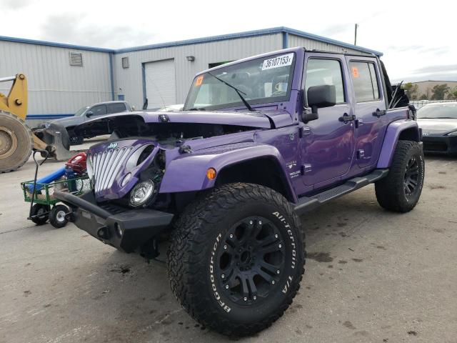 Salvage cars for sale from Copart Orlando, FL: 2017 Jeep Wrangler Unlimited Sahara