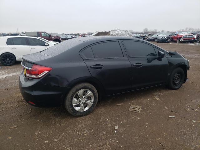 Lot #2378601979 2014 HONDA CIVIC LX salvage car