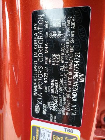 KNDJ23AU3M7754721 KIA Soul