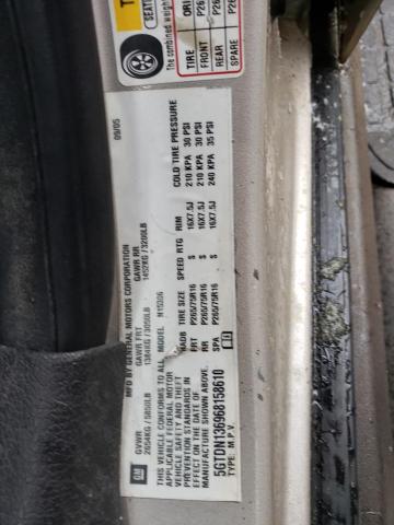 5GTDN136968158610 Hummer H3