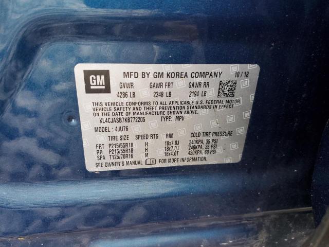 2019 BUICK ENCORE PRE - KL4CJASB7KB772205