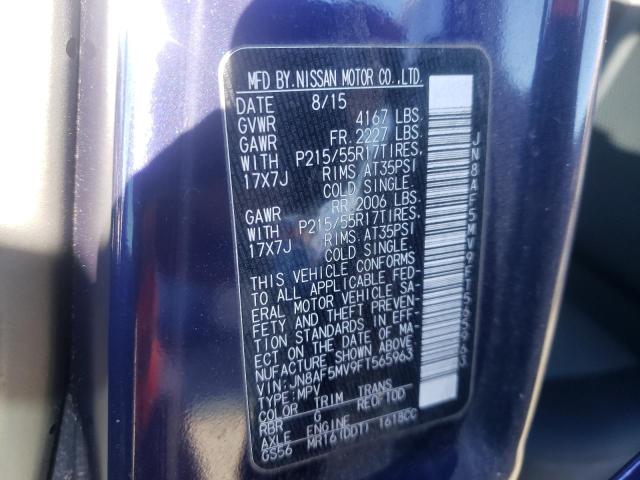 2015 NISSAN JUKE S - JN8AF5MV9FT565963