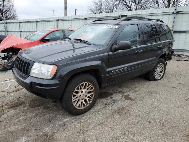 Salvage cars for sale from Copart Moraine, OH: 2004 Jeep Grand Cherokee