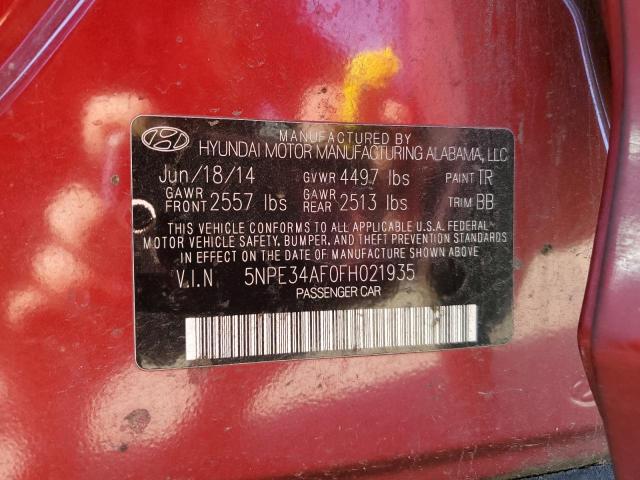 2015 HYUNDAI SONOTA - 5NPE34AF0FH021935