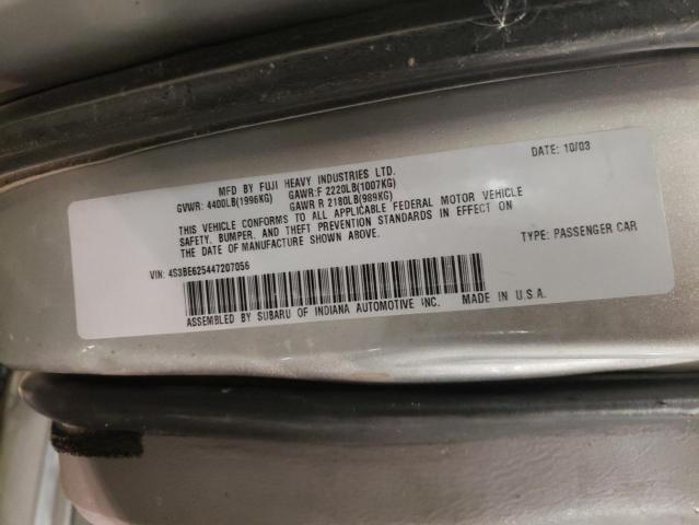 4S3BE625447207056 Subaru Legacy L Special