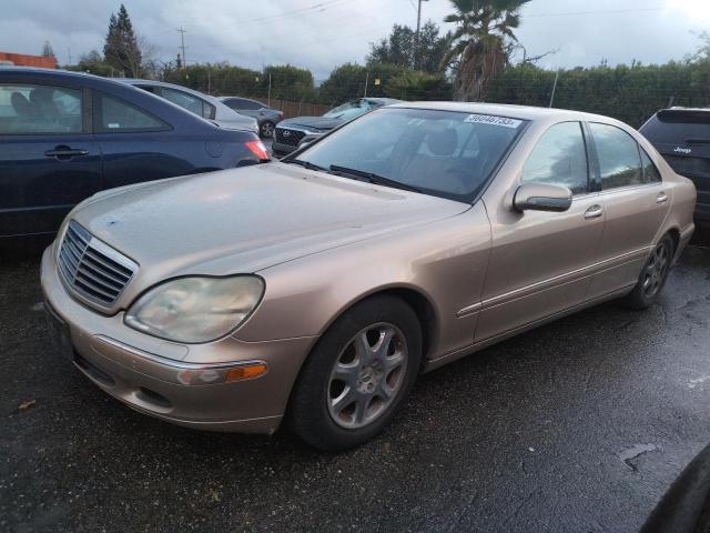 Salvage cars for sale from Copart San Martin, CA: 2001 Mercedes-Benz S 500