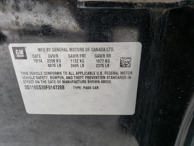 2015 CHEVROLET IMPALA LTZ - 2G1165S39F9147268