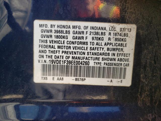 19VDE1F39EE004260 Acura ILX 20