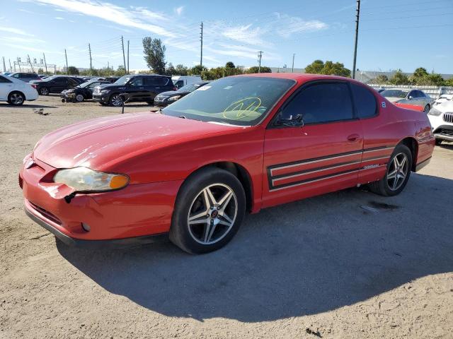 Salvage cars for sale from Copart Miami, FL: 2004 Chevrolet Monte Carl