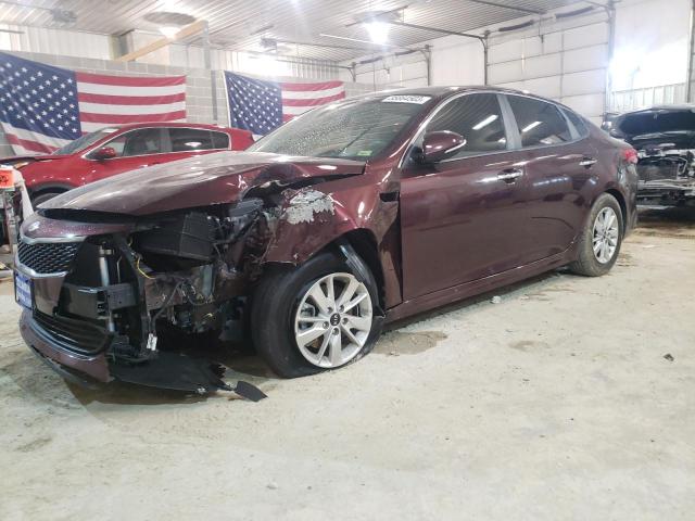 Salvage cars for sale from Copart Columbia, MO: 2018 KIA Optima LX