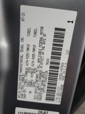 2021 TOYOTA TUNDRA DOU - 5TFTY5F13MX012126