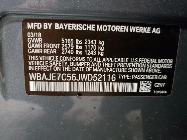 WBAJE7C56JWD52116 BMW 540 XI