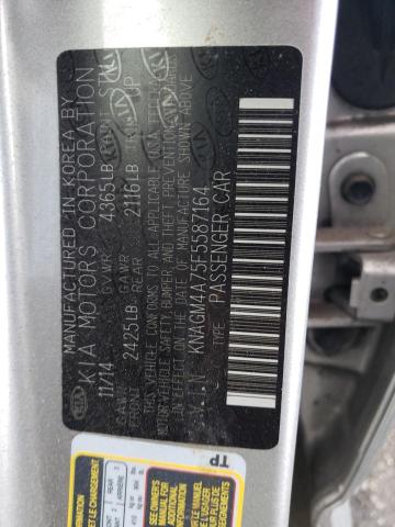 2015 KIA OPTIMA LX - KNAGM4A75F5587164