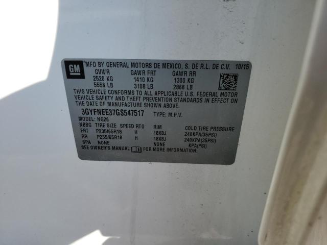 2016 CADILLAC SRX LUXURY - 3GYFNEE37GS547517