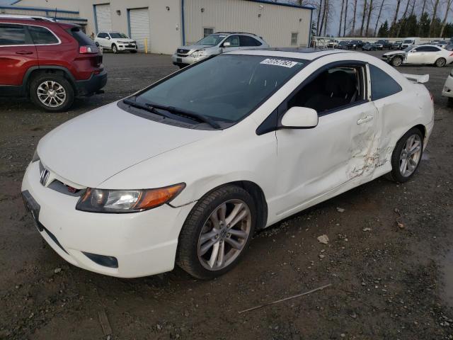 Salvage cars for sale from Copart Arlington, WA: 2007 Honda Civic SI