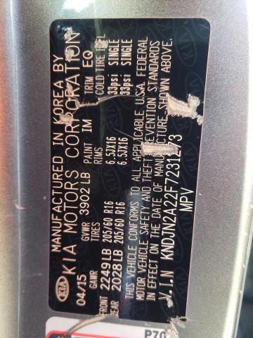 KNDJN2A22F7231273 KIA SOUL