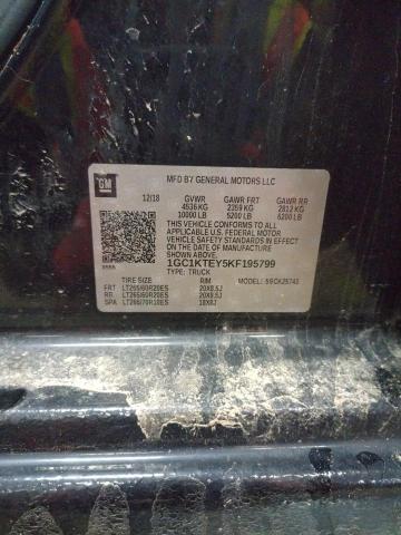2019 CHEVROLET 2500 HD - 1GC1KTEY5KF195799
