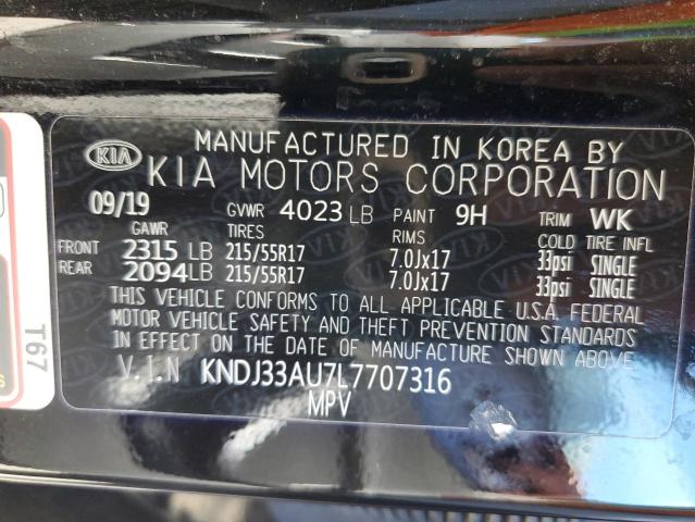 KNDJ33AU7L7707316 KIA SOUL EX