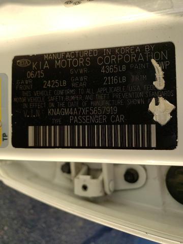 KNAGM4A7XF5657919 KIA Optima Lx