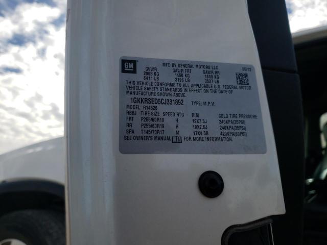 1GKKRSED5CJ331892 GMC Acadia Slt-2
