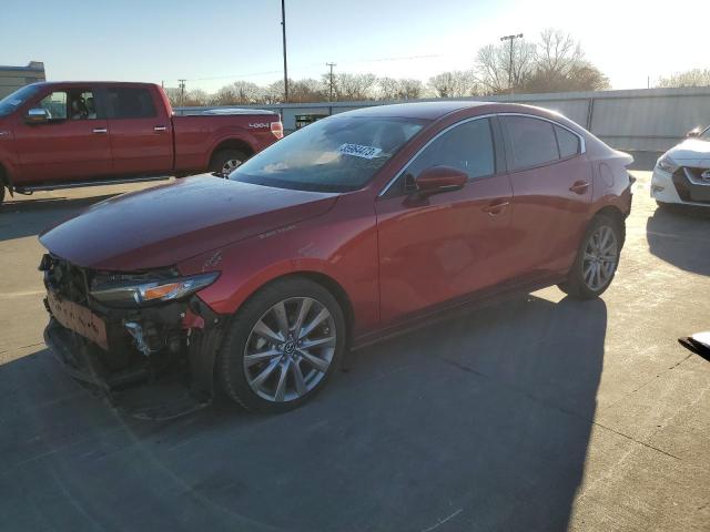 Salvage cars for sale from Copart Wilmer, TX: 2019 Mazda 3 Preferred