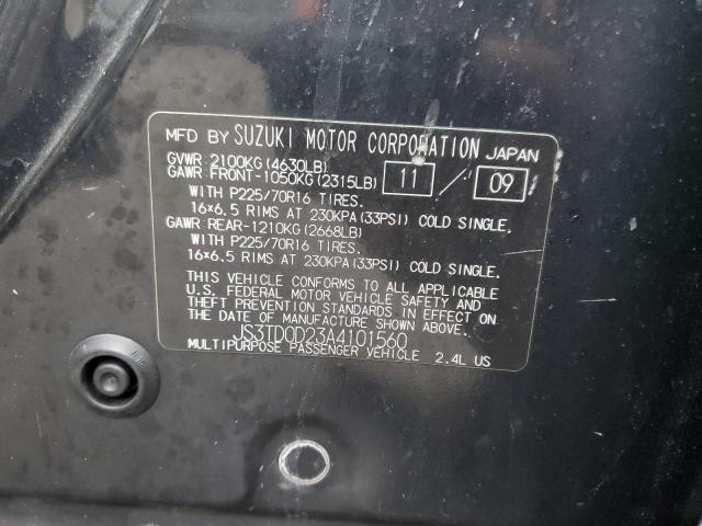 JS3TD0D23A4101560 Suzuki GR VITARA