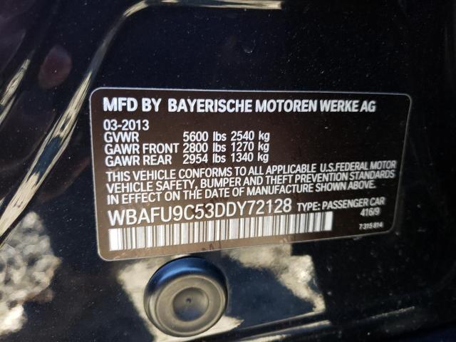 WBAFU9C53DDY72128 BMW 550 Xi