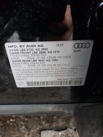 2018 AUDI SQ5 PREMIU WA1A4AFY5J2107301