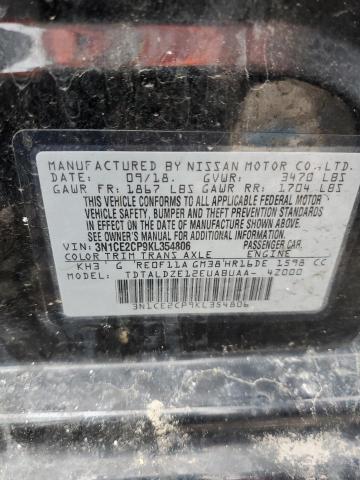 3N1CE2CP9KL354806 Nissan Versa Note S