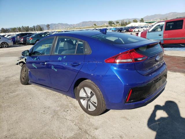 2019 HYUNDAI IONIQ BLUE - KMHC65LCXKU180349