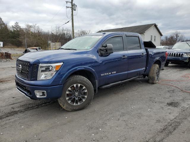 Salvage cars for sale from Copart York Haven, PA: 2019 Nissan Titan SV