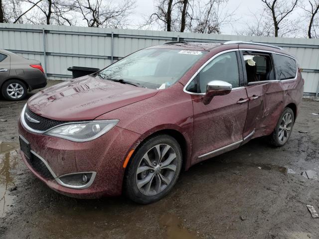 Salvage cars for sale from Copart West Mifflin, PA: 2017 Chrysler Pacifica L