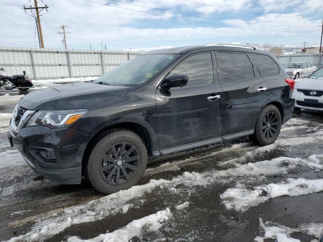 Salvage cars for sale at Reno, NV auction: 2019 Nissan Pathfinder S