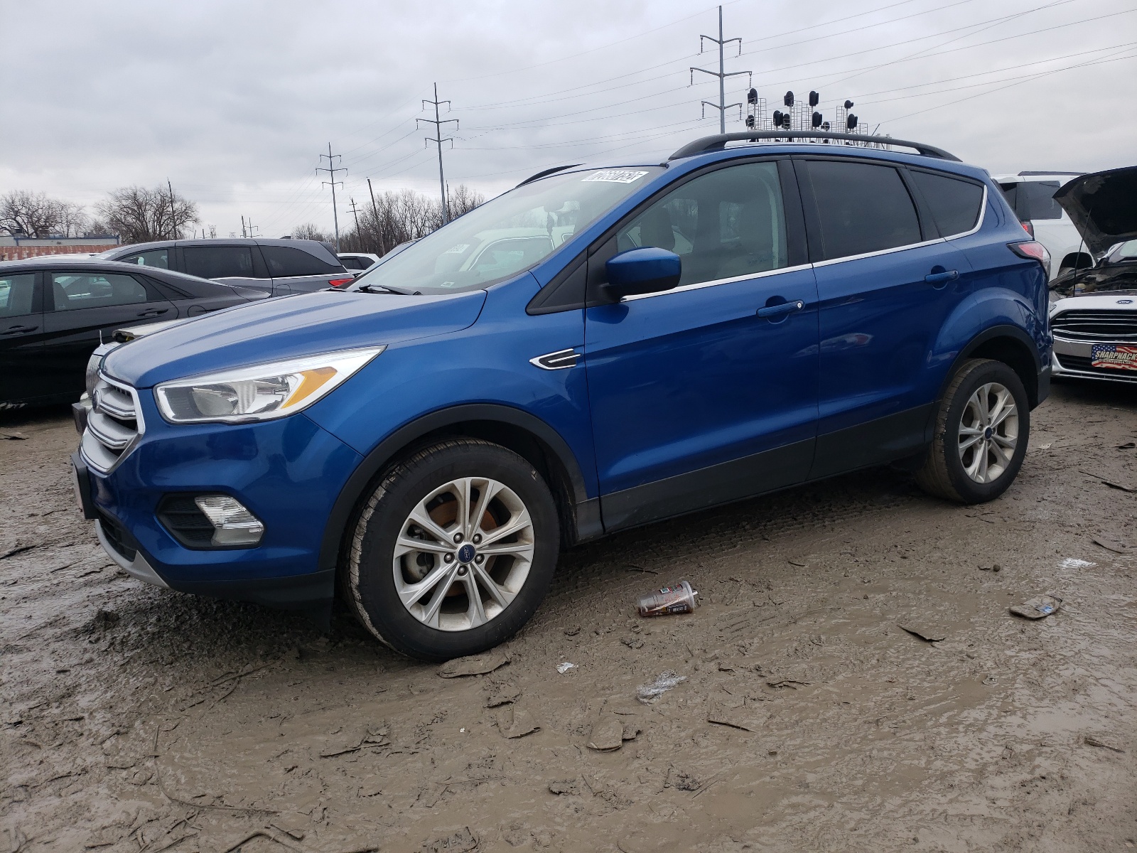 2018 Ford Escape Se vin: 1FMCU0GDXJUB46082